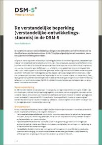 De verstandelijke beperking (verstandelijke-ontwikkelingsstoornis) in de DSM-5