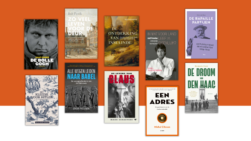 ‘De Rapaille Partijen’ van Robin te Slaa op longlist Libris Geschiedenis Prijs 